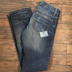 Distressed GAP jeans